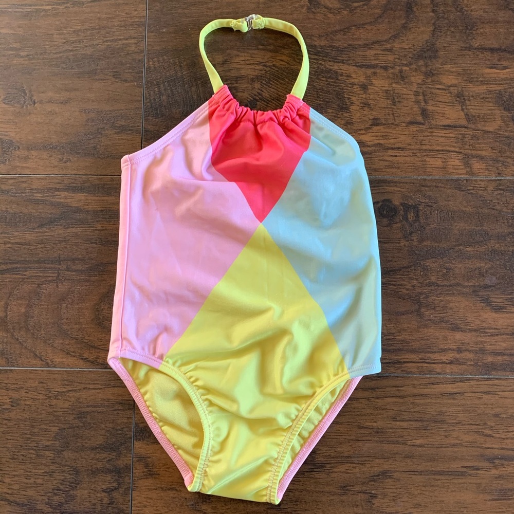 One piece kids swimsuit